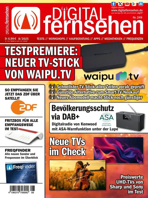 Title details for Digital Fernsehen by Auerbach Verlag and Infodienste GmbH - Available